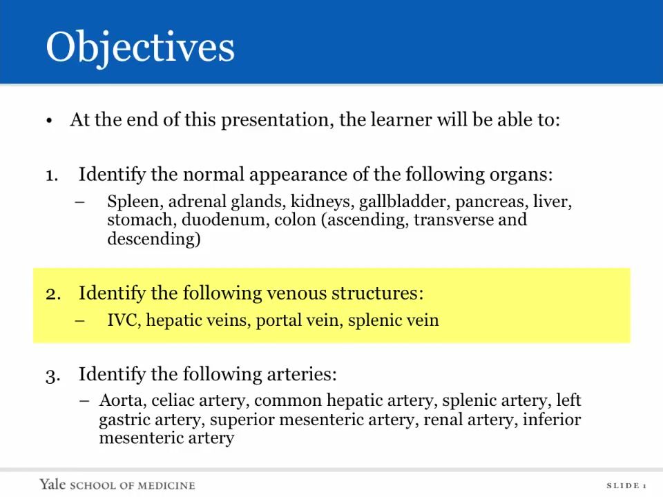 Abdominal Anatomy on Computed Tomography